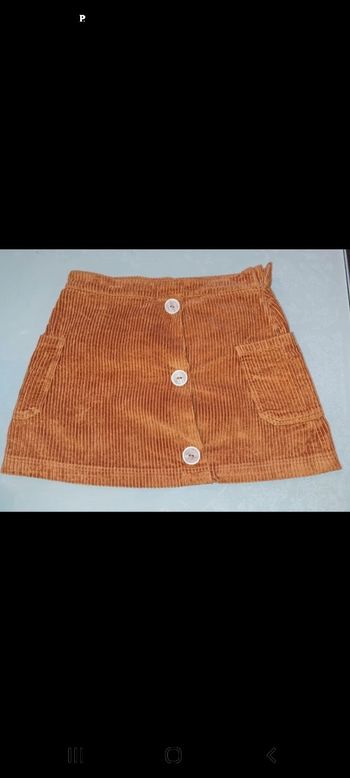 Jupe velours orchestra 12 ans