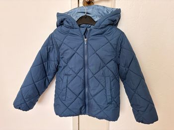 Manteau bleu Kiabi