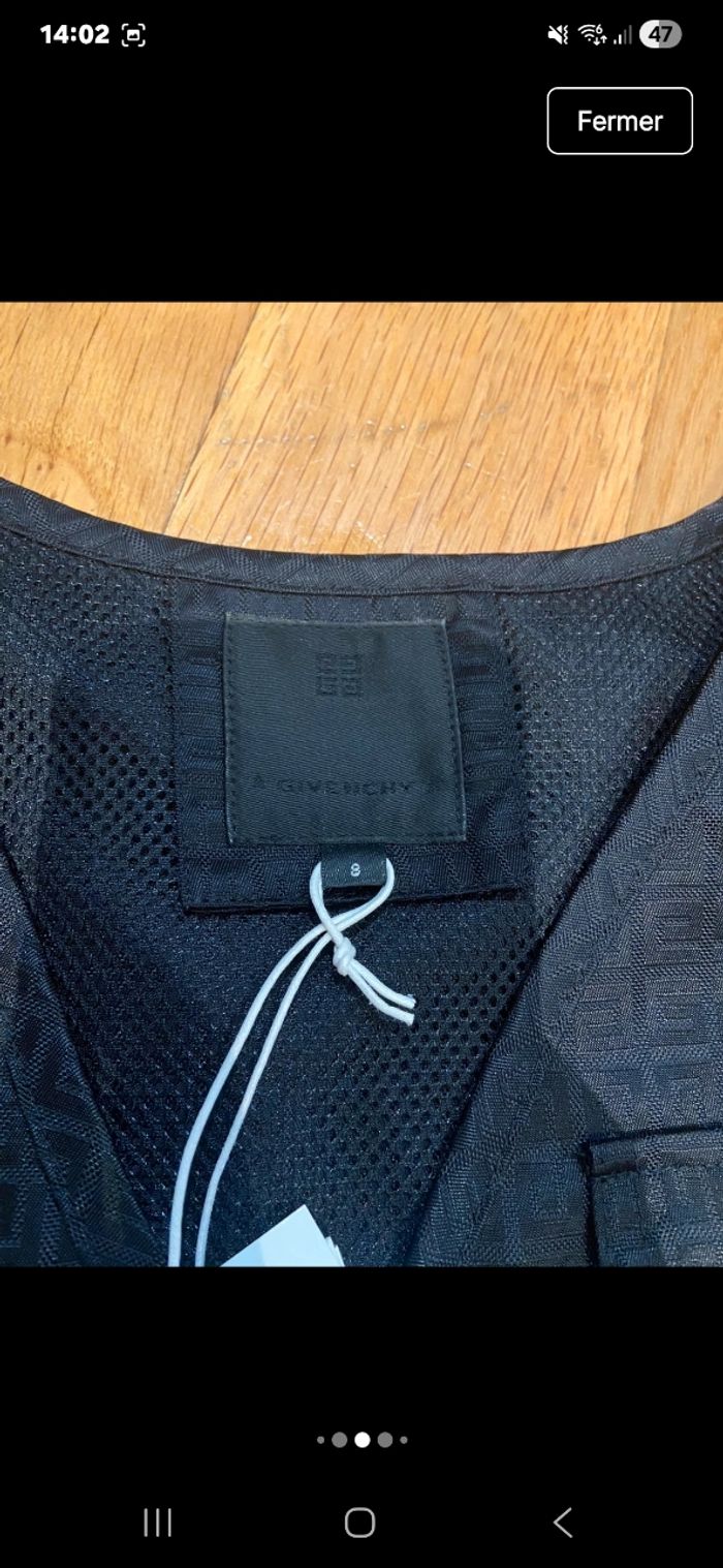 Gilet jacquard sans manche Givenchy - photo numéro 4