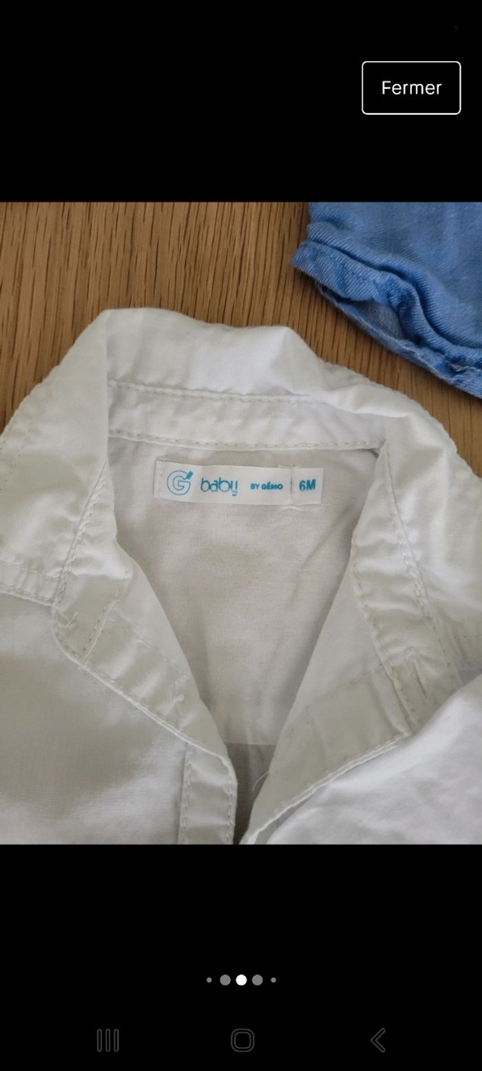 Chemises 6 mois - photo numéro 4