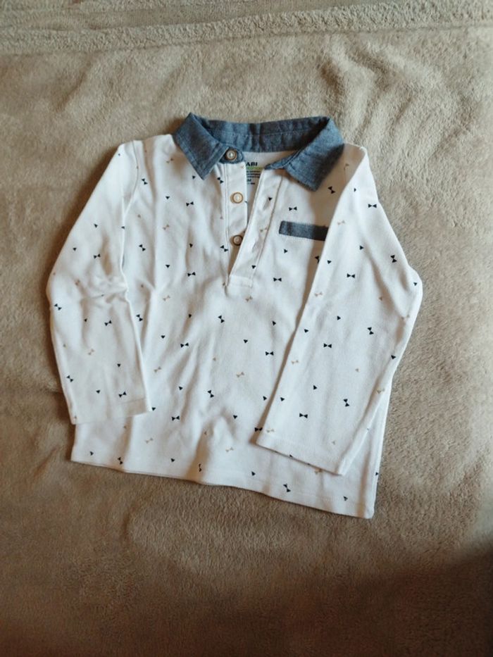 Polo manches longues