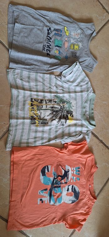 Tee shirts printemps été manches courtes