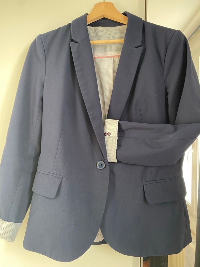 Blazer bleu marine - photo numéro 3