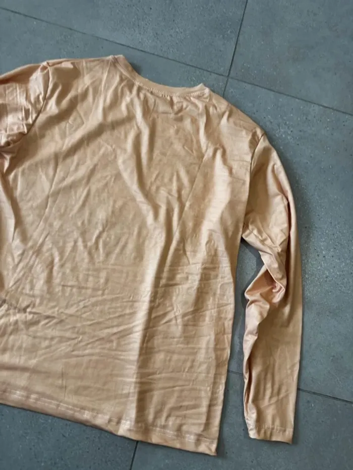 Haut beige, taille XL, très bon état - photo numéro 5