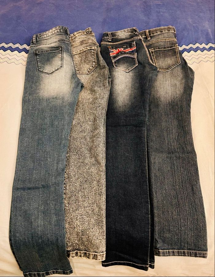 Lot jeans fille 12 ans