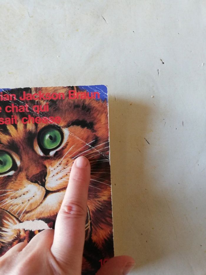 Livre 10/18 grands detectives. Le chat qui disait cheese. - photo numéro 8