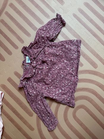 Blouse pailletée