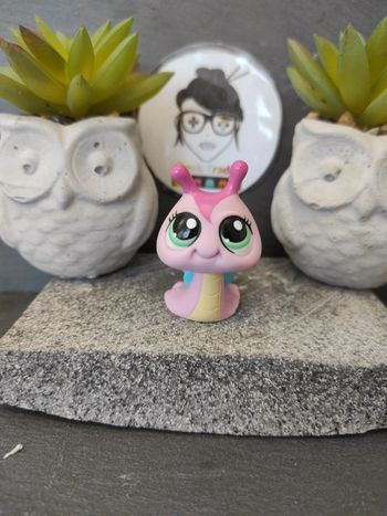 Littlest Petshop LPS Pet Shop Hasbro Snail Escargot 1733 #geektradelpsescargot