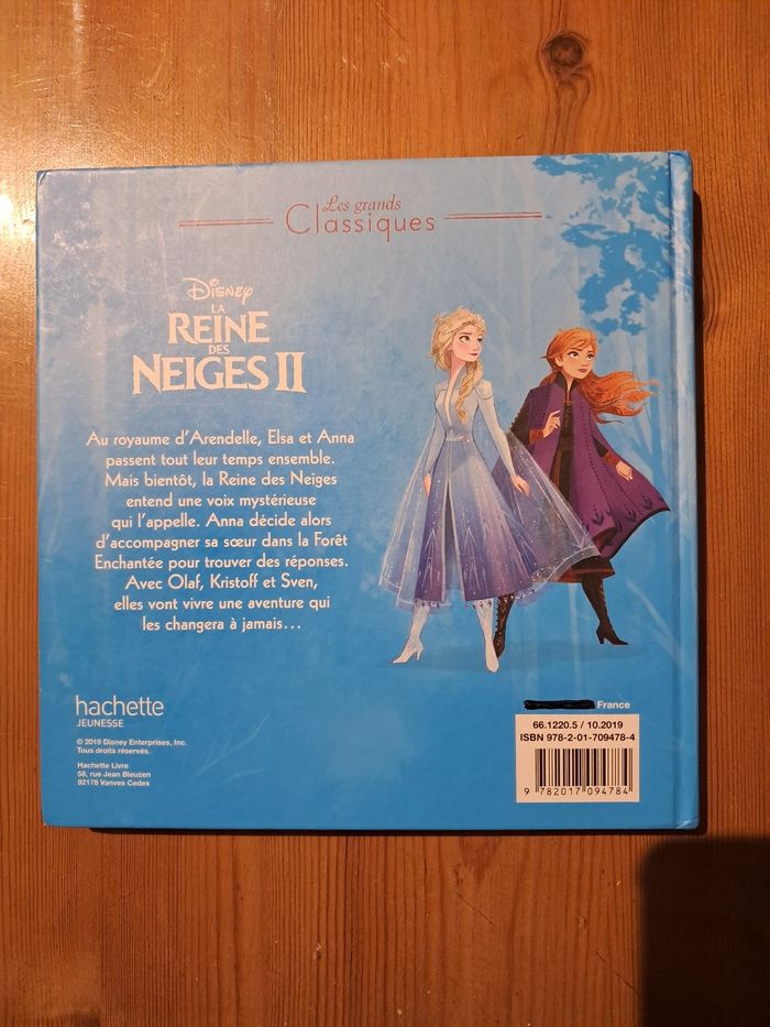Livre La Reine des neiges 2 - photo numéro 2