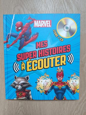 Livre + cd Marvel mes supers histoires a écouter