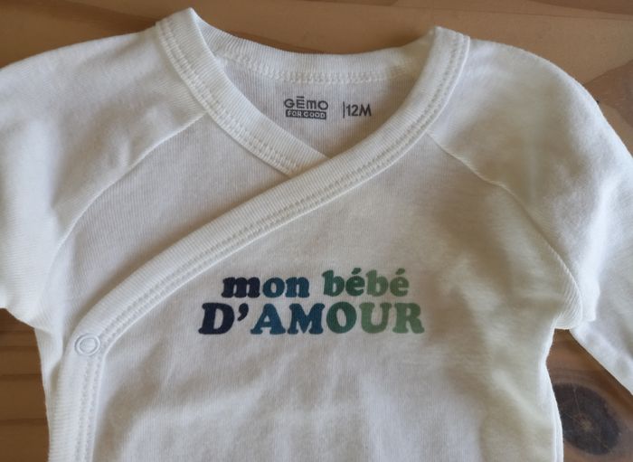 Body manche longue bébé - photo numéro 2