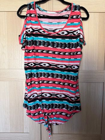 Tee shirt motifs aztèques GEMO t.M