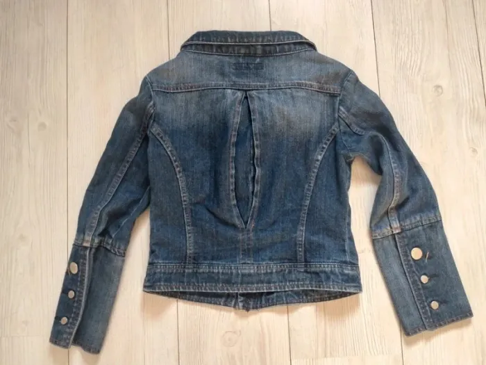 Veste en jean tendance, fille, Foster Girls, 10 ans - photo numéro 4