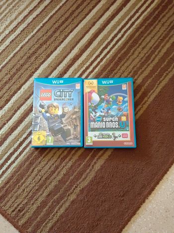Lot de 2 jeux wiiu