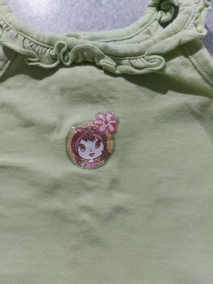 Ensemble vert débardeur short - photo numéro 2