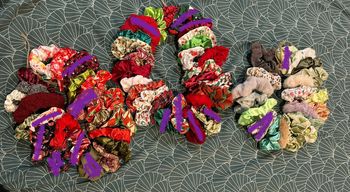 Chouchous tissu de Noël