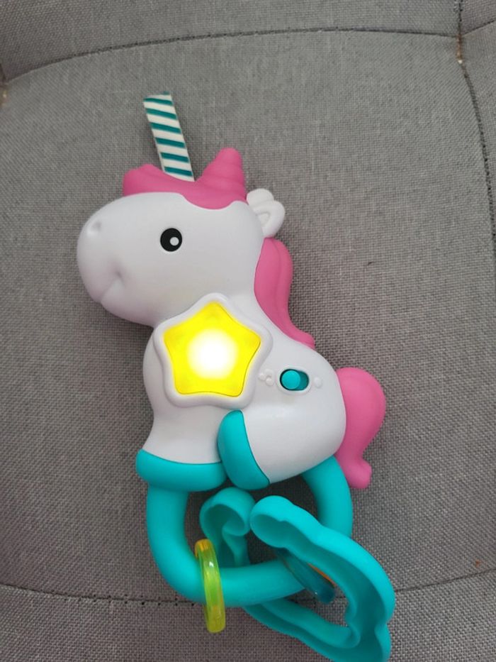 Jouet musical licorne