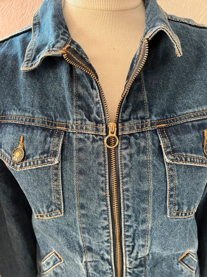 Veste en jeans femme T.36 - photo numéro 2