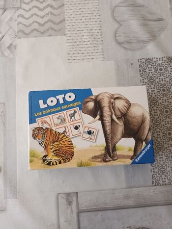 Loto animaux sauvage