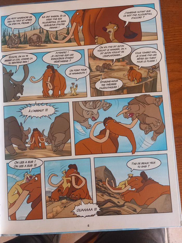 Bande dessinée l'âge de glace 1 - photo numéro 6