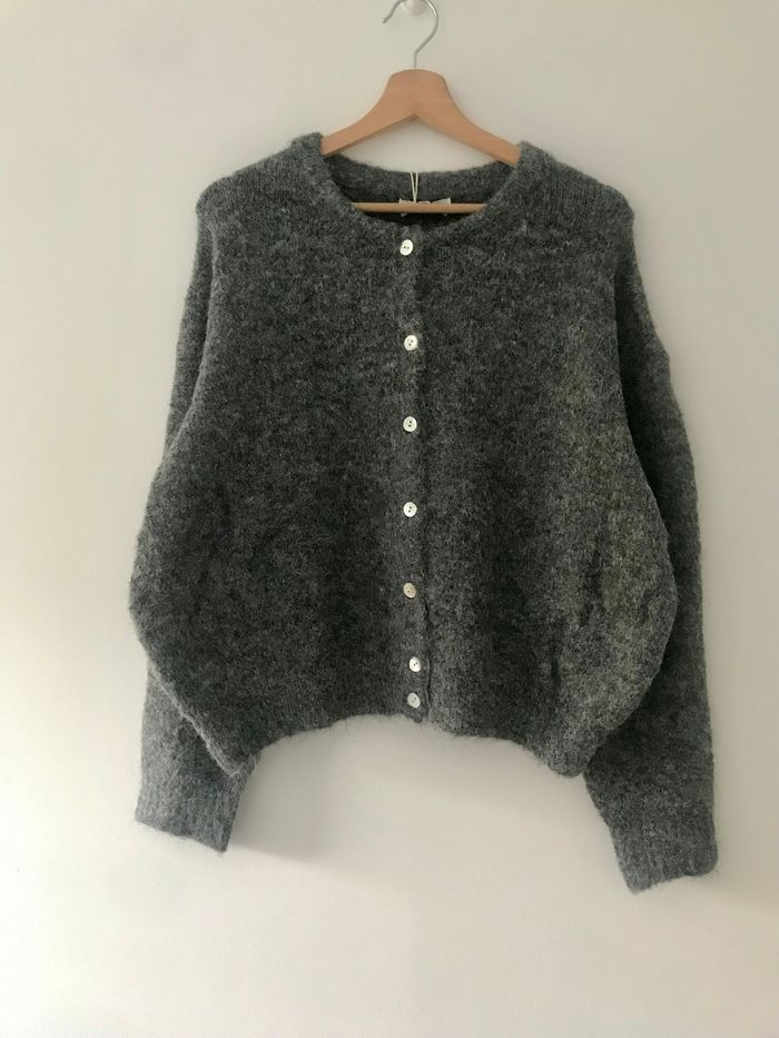 Gilet gris chine - photo numéro 3