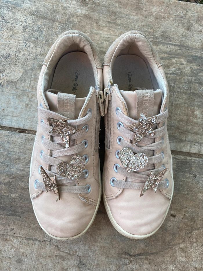 Baskets de ville rose pale Zara girls 31 - photo numéro 3