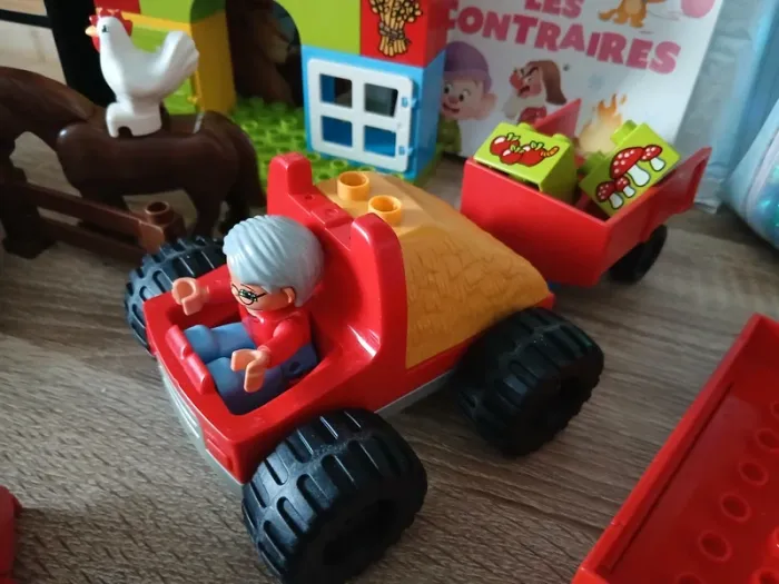 Lot ferme lego duplo tbe - photo numéro 5