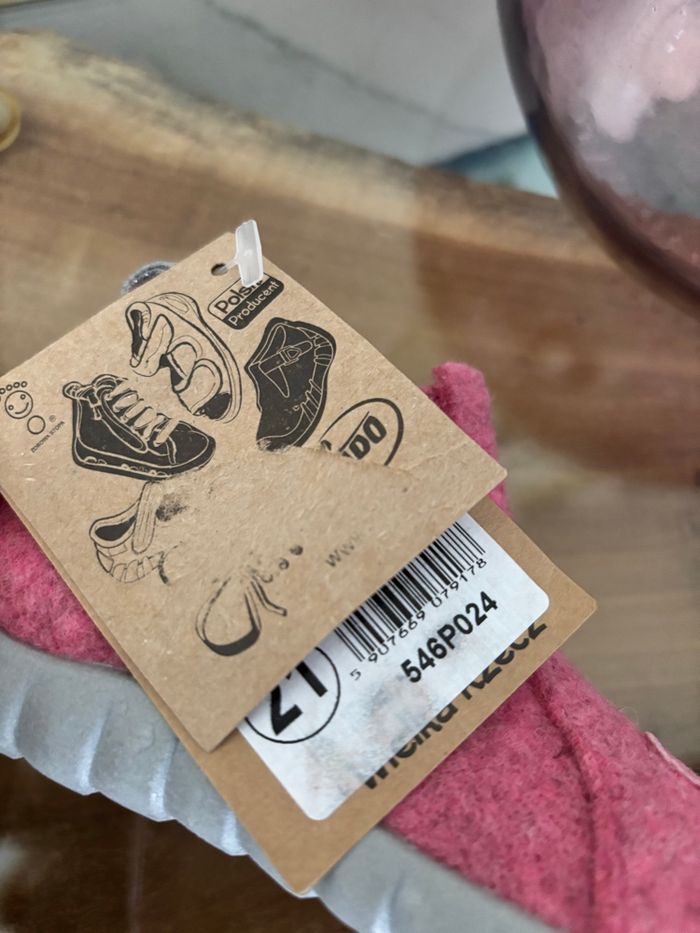 Chaussons feutrine fille Befado rose 21 - photo numéro 6