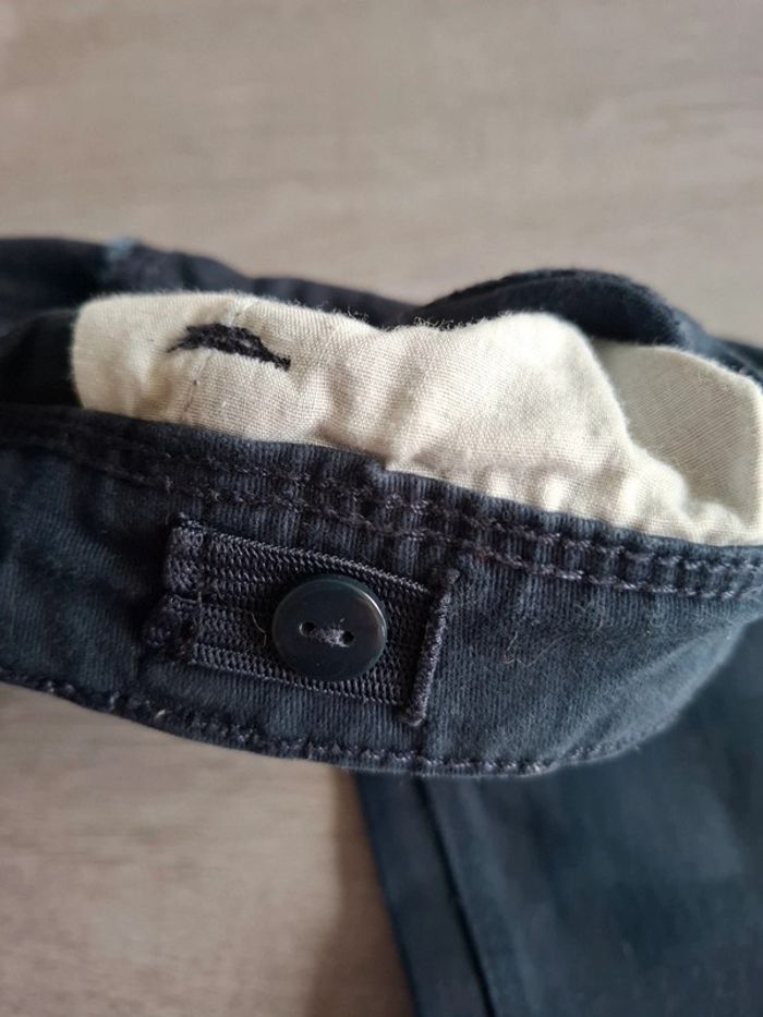 Pantalon slim bleu nuit kiabi 5 ans - photo numéro 4