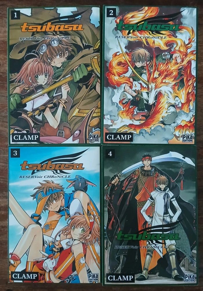 Tsubasa Chronicle Reservoir Tomes 1 a 10 Clamp Français 🇨🇵 - photo numéro 2