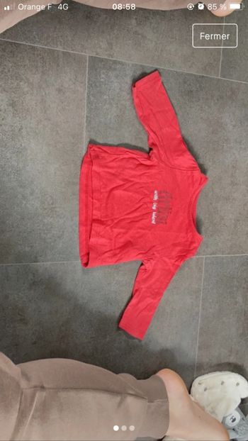 Tee short manche longue bébé