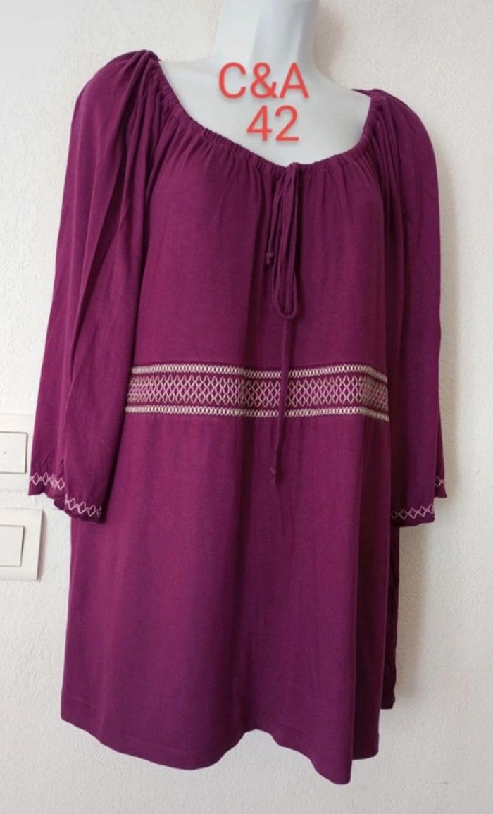 Tunique ample longue femme.42