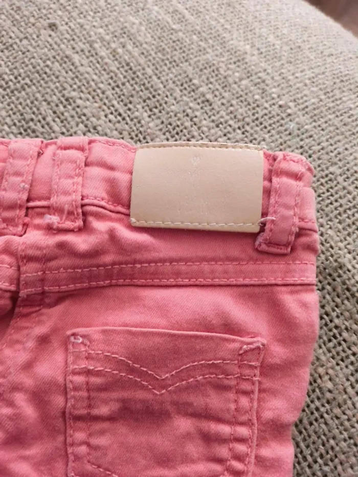 Pantalon fille tape à l'oeil 12 mois excellent état - photo numéro 4