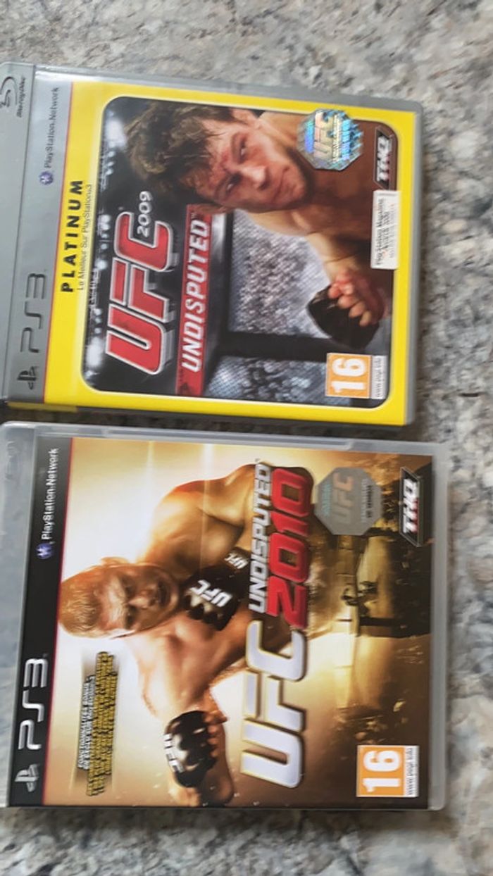 2 jeux ufc undisputed ps3