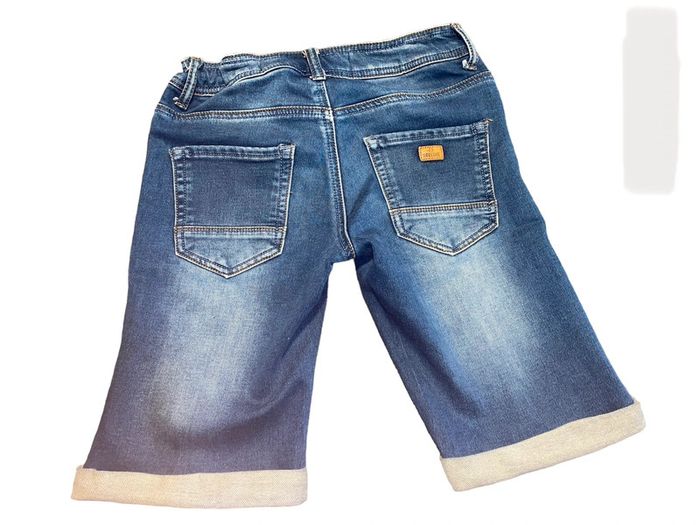 Bermuda en jean #deeluxe#taille 10/12 ans - photo numéro 2