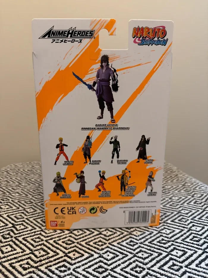Naruto Shippuden - Figurine Anime Heroes Sasuke Uchiha  - 4 ans et + - photo numéro 2