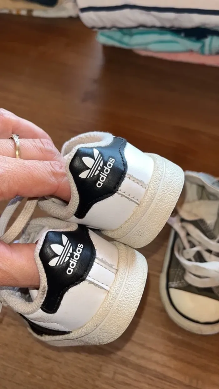 Basket superstar adidas t20 - photo numéro 4