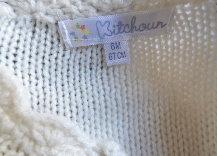 Gilet en maille - kitchoun - 6 mois - photo numéro 10