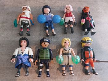 Lot de 8 playmobil ninja naruto et ses amiesLot de 8 playmobil donc
naruto,sakura,sasuke,tobi,nirata,Keller bee,tsunade
et ikura.