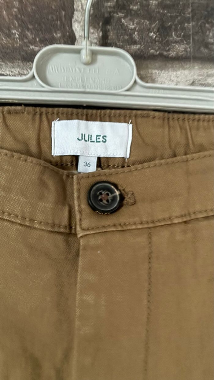 Pantalon cargo Jules neuf 36 - photo numéro 3
