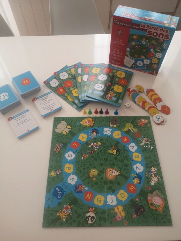 Jeu La forêt des sons Oxybul