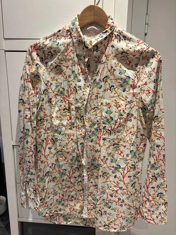 Chemise à fleurs