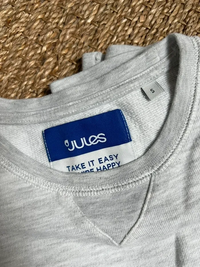 Sweat gris - homme - Jules - taille S - photo numéro 2
