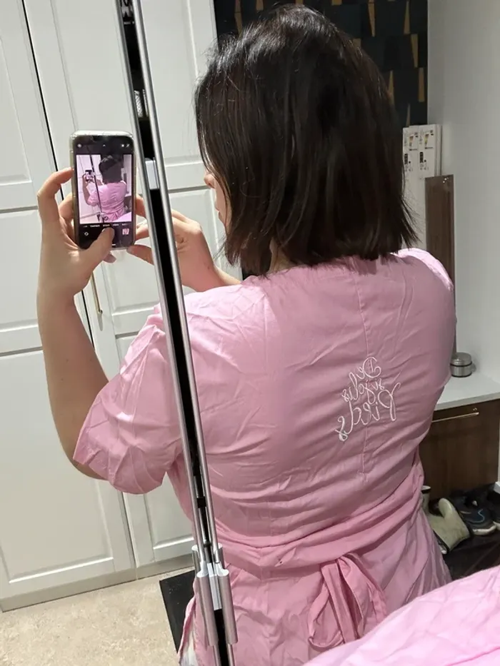 Blouse yumifeet tunique rose - photo numéro 2