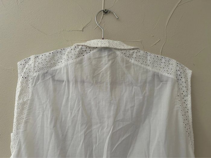 Femme 👩🏻 Chemise sans manches details esprit dentelle - Tommy Hilfiger taille 34/36 - photo numéro 7