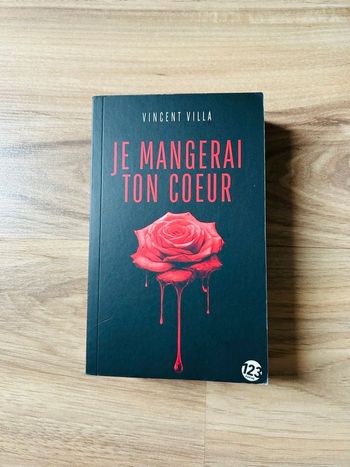Livre de Vincent Villa Thriller «Je mangerais ton coeur» Édition 123
