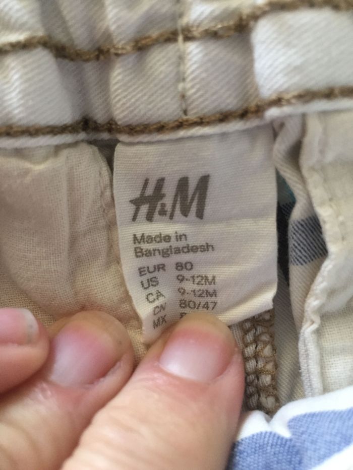 Short 9/12mois H&M - photo numéro 6