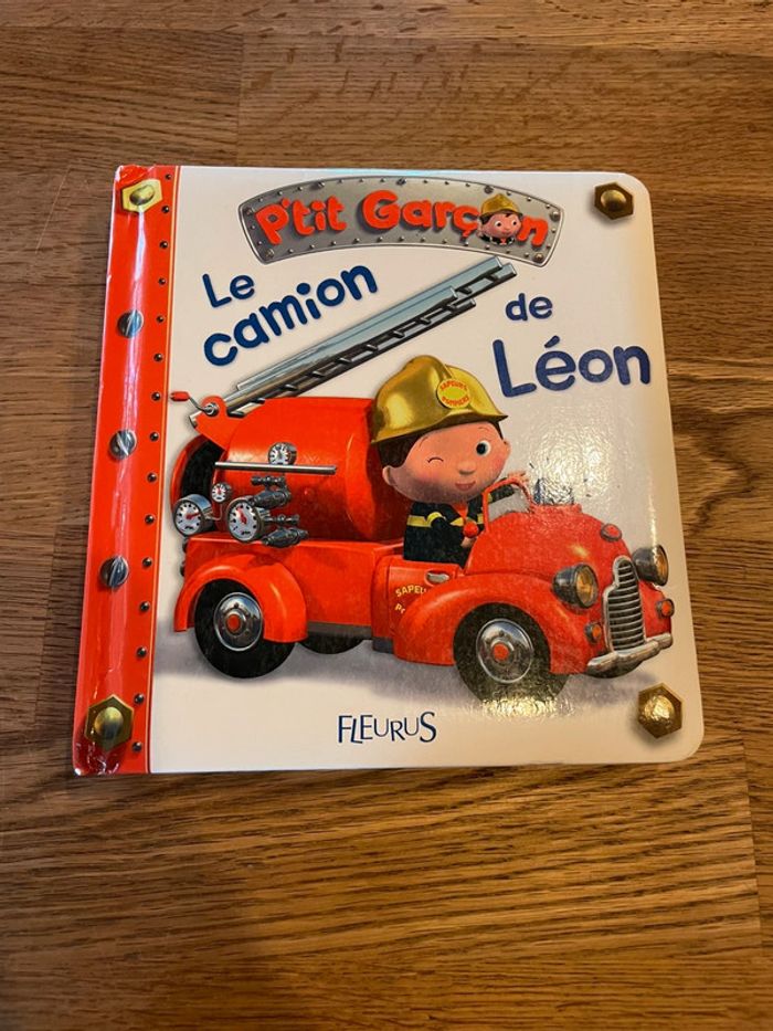 Livre P’tit garçon Le camion de Léon Numéro 1