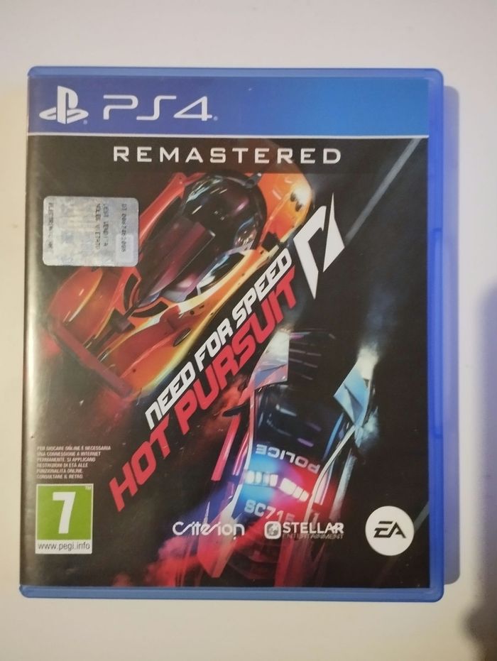 Need for speed hot poursuit ps4