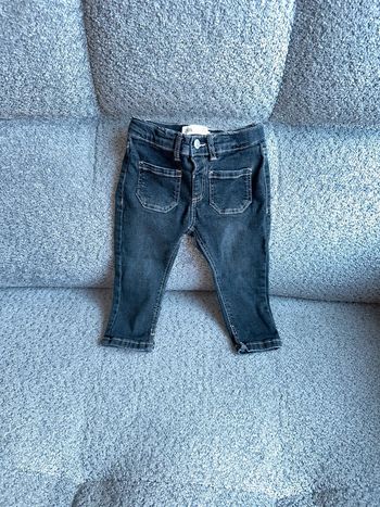 Jean skinny à poche noir gris Zara